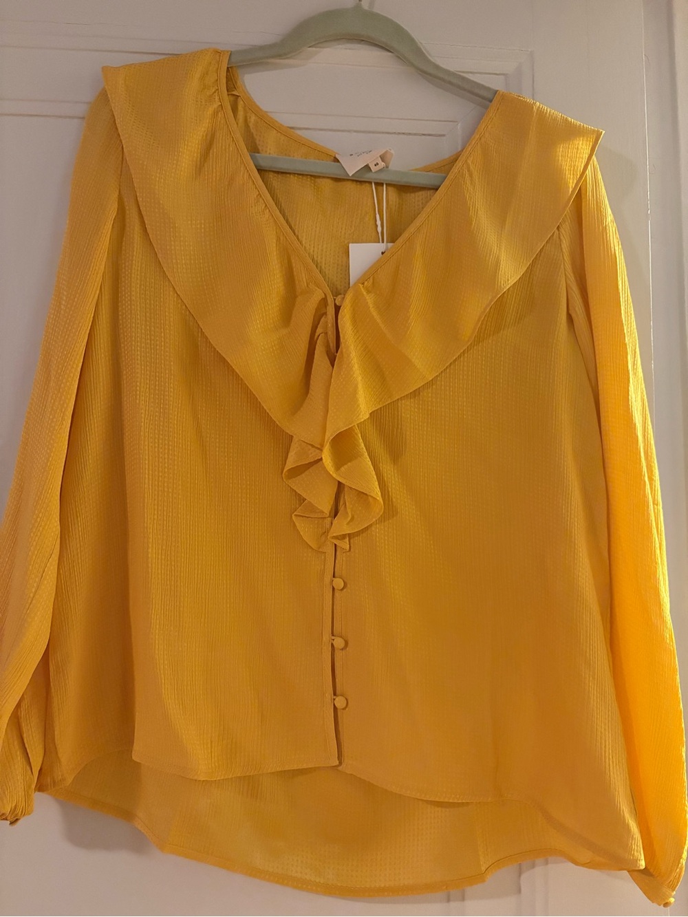 Sezane Priscille Blouse 40 - Picture 8 of 9